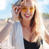 Fitbit Sense 2 Band | Fitbit Versa 4 Band | Two-Tone Floral Silicone Band (14 Colors Available)