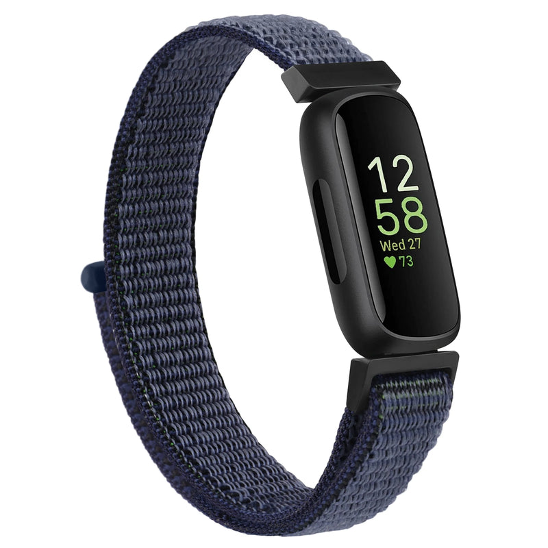 Nylon Velcro Fitbit Inspire 3 Band | 11 Colors Available