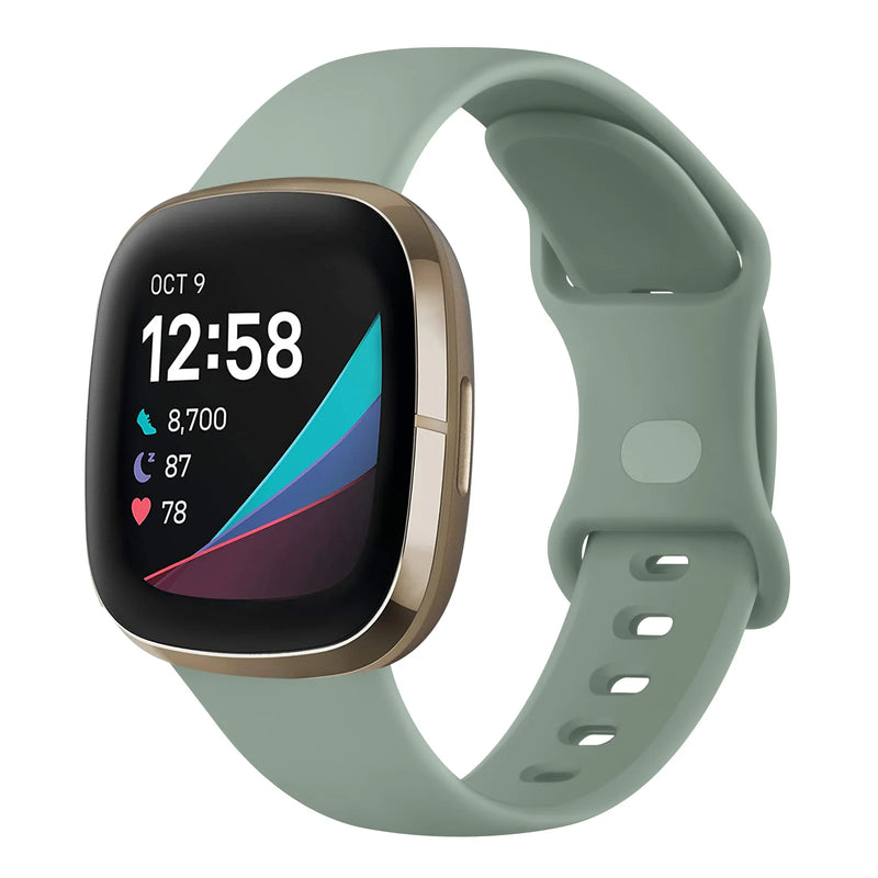 Fitbit Sense 2 Band | Fitbit Versa 4 Band | Elite Silicone Band (23 Colors Available)