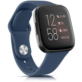 Fitbit Sense 2 Band | Fitbit Versa 4 Band | Silicone Strap With Metal Pin Buckle (17 Colors Available)