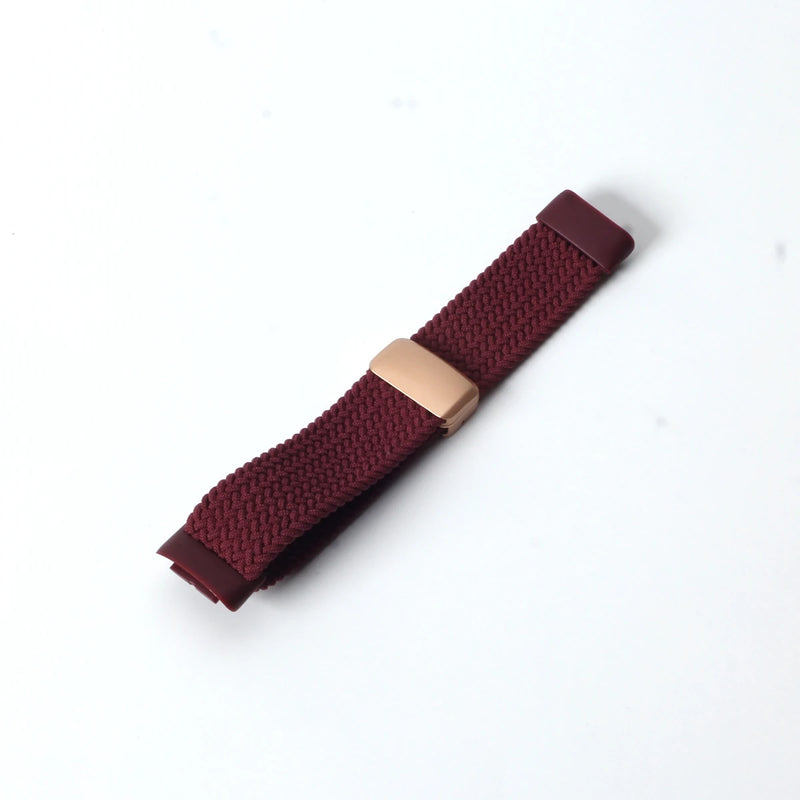For Fitbit Charge 5 & Fitbit Charge 6 | Nylon Loop With Magnetic Clasp (10 Colors Available)