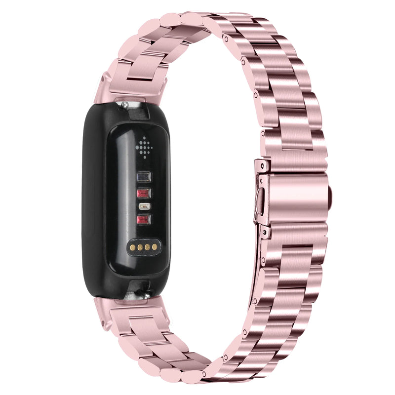 Elegant Metal Fitbit Inspire 3 Band | 10 Colors Available