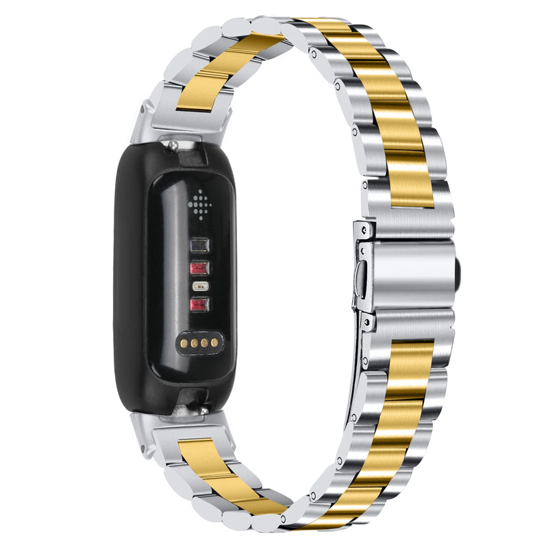 Elegant Metal Fitbit Inspire 3 Band | 10 Colors Available