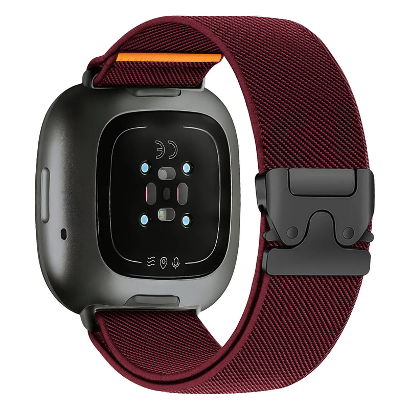 Fitbit Sense 2 Band | Fitbit Versa 4 Band | Nylon Fitbit Band With Parachute Buckle (8 Colors Available)