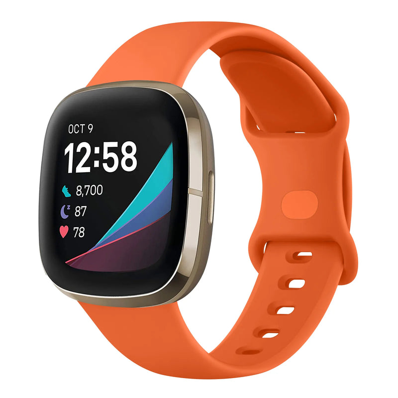 Fitbit Sense 2 Band | Fitbit Versa 4 Band | Elite Silicone Band (23 Colors Available)