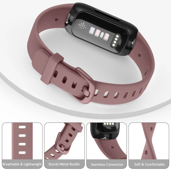 Silicone Fitbit Inspire 3 Band | 14 Colors Available