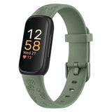 Floral Silicone Fitbit Inspire 3 Band | 12 Colors Available