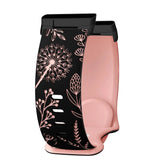 Fitbit Sense 2 Band | Fitbit Versa 4 Band | Two-Tone Floral Silicone Band (14 Colors Available)