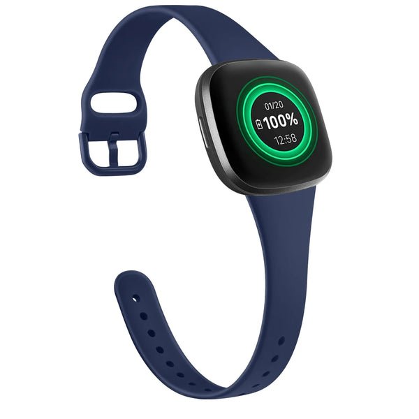 Fitbit Sense 2 Band | Fitbit Versa 4 Band | Slim Silicone Band (16 Colors Available)