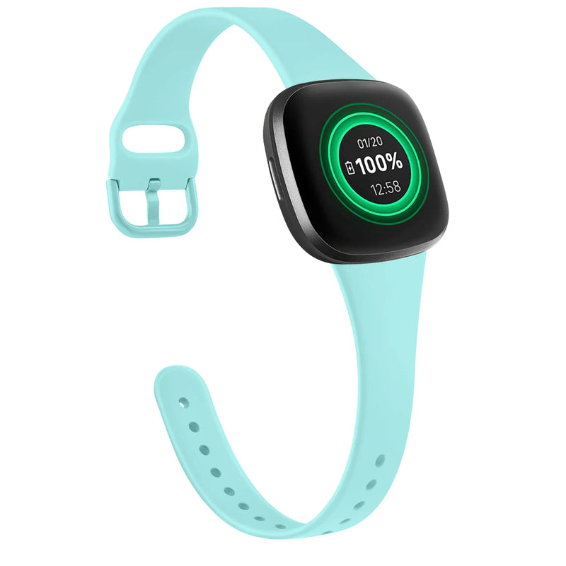 Fitbit Sense 2 Band | Fitbit Versa 4 Band | Slim Silicone Band (16 Colors Available)
