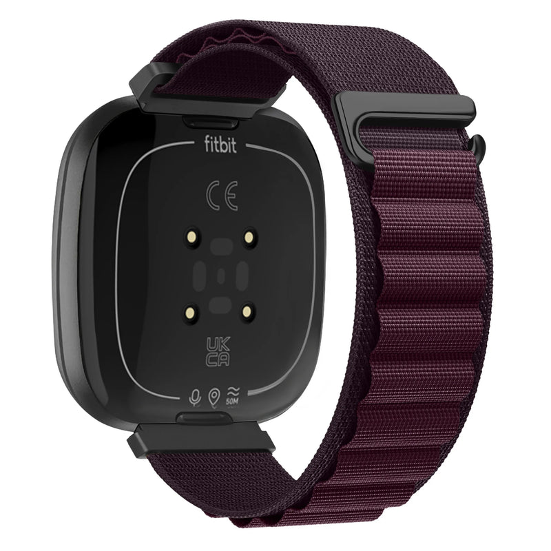 For Fitbit Sense and Versa 3 | Nylon Alpine Loop | 18 Colors Available