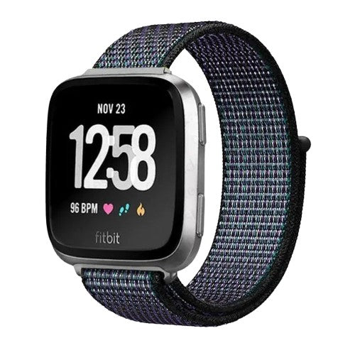 Fitbit Sense 2 Band | Fitbit Versa 4 Band | Nylon Loop Fitbit Band (20 Colors Available)