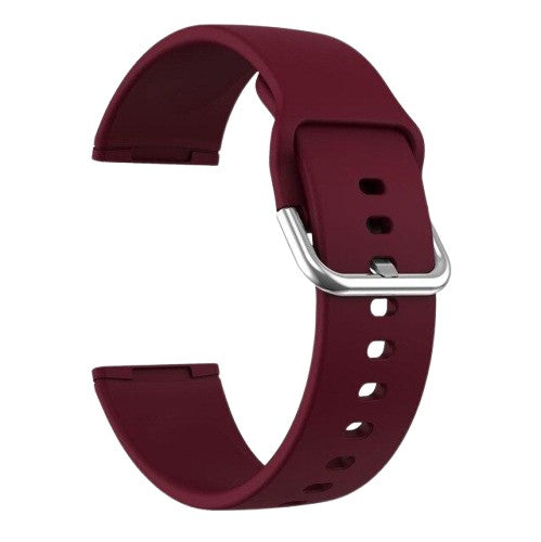 For Fitbit Sense and Versa 3 | Plain Silicone Band | 12 Colors Available