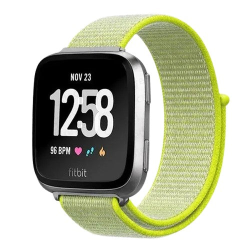 Fitbit Sense 2 Band | Fitbit Versa 4 Band | Nylon Loop Fitbit Band (20 Colors Available)