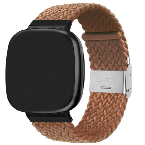 Fitbit Sense 2 Band | Fitbit Versa 4 Band | Braided Solo Loop Folding Clasp (22 Colors Available)