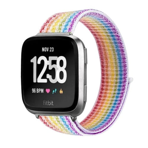 Fitbit Sense 2 Band | Fitbit Versa 4 Band | Nylon Loop Fitbit Band (20 Colors Available)