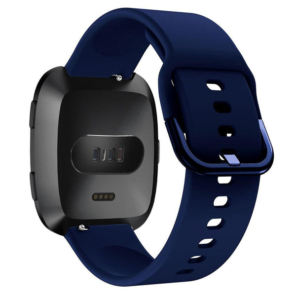 For Fitbit Versa/Versa 2/Versa Lite | Plain Silicone Band | 9 Colors Available