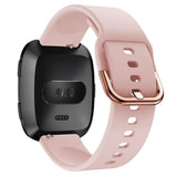For Fitbit Versa/Versa 2/Versa Lite | Plain Silicone Band | 9 Colors Available