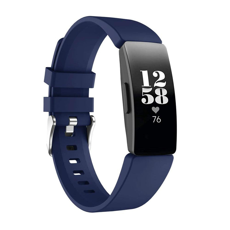 For Fitbit Inspire, Inspire HR & Inspire 2 | Plain Silicone Band | 8 Colors Available