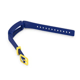 For Fitbit Ace 2 | Bue/Yellow Plain Silicone Band