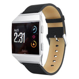 For Fitbit Ionic | Smooth Leather Band | 5 Colors Available