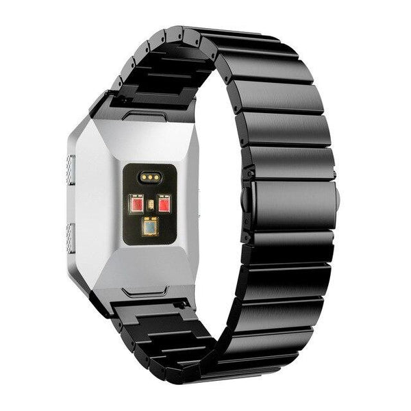 For Fitbit Ionic | Retro Steel Band | 4 Colors Available