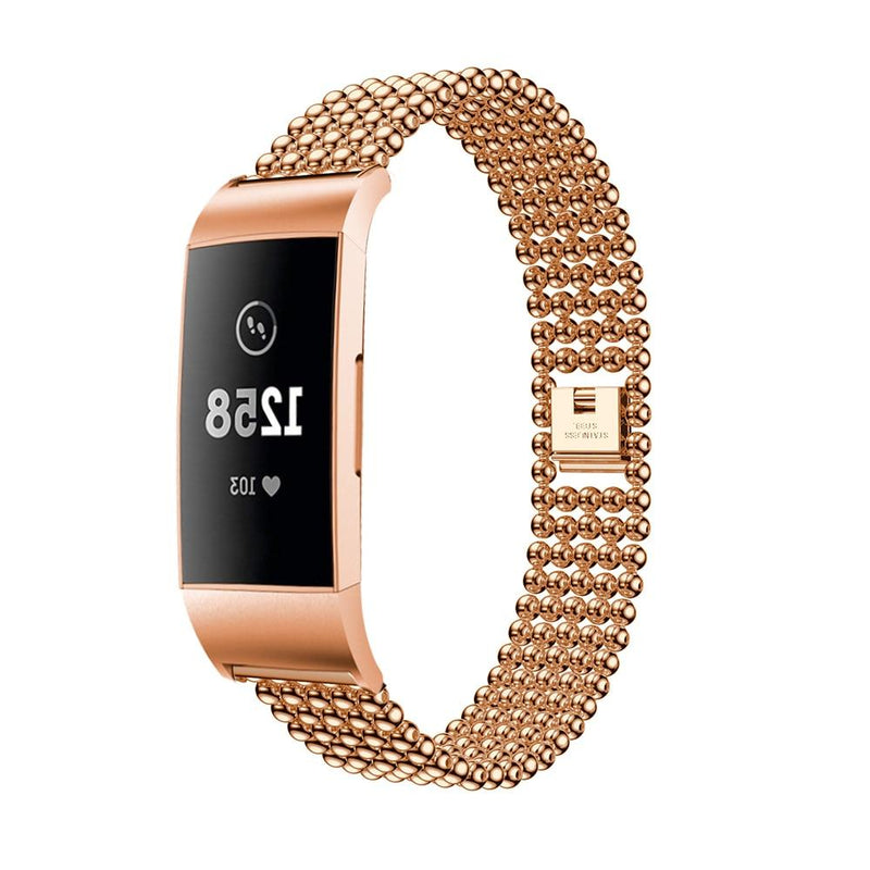 For Fitbit Charge 3 and Charge 4 | Glamorous Milanese Band | 4 Colors Available