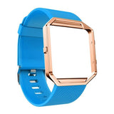 For Fitbit Blaze | Grained Silicone Band | 10 Colors Available