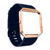 For Fitbit Blaze | Grained Silicone Band | 10 Colors Available