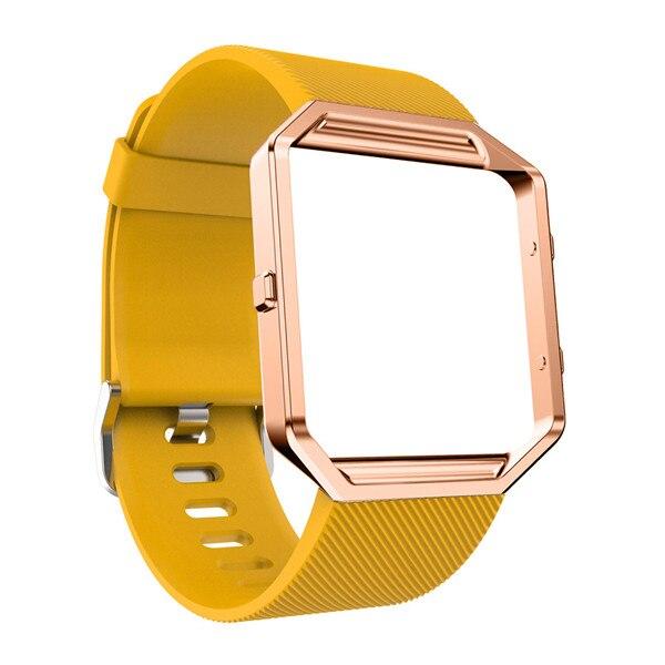 For Fitbit Blaze | Grained Silicone Band | 10 Colors Available