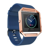 For Fitbit Blaze | Grained Silicone Band | 10 Colors Available