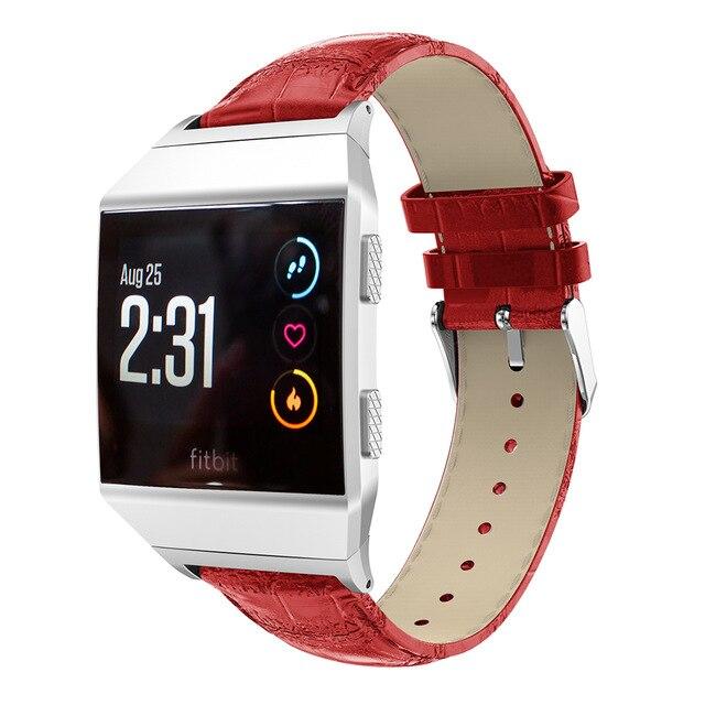 For Fitbit Ionic | Leather Band | 5 Colors Available