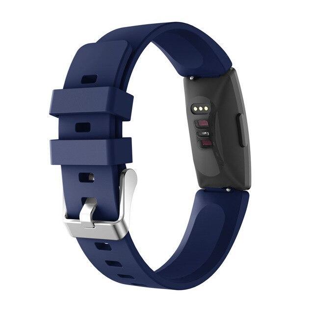 For Fitbit Inspire, Inspire HR & Inspire 2 | Plain Silicone Band | 8 Colors Available