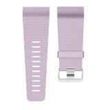 For Fitbit Surge | Grained Silicone Band | Light Purple