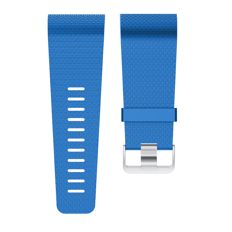 For Fitbit Surge | Grained Silicone Band | Sky Blue