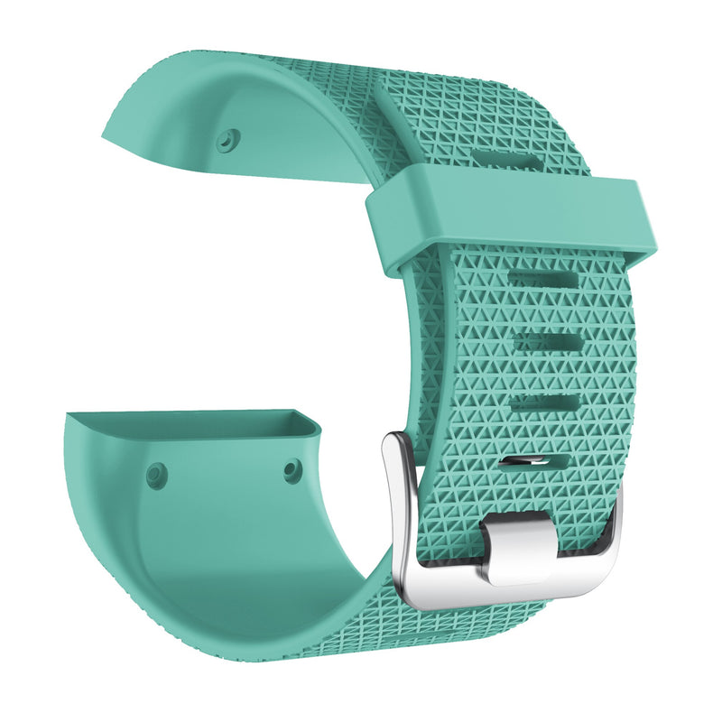 For Fitbit Surge | Grained Silicone Band | Mint Green