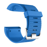 For Fitbit Surge | Grained Silicone Band | Sky Blue