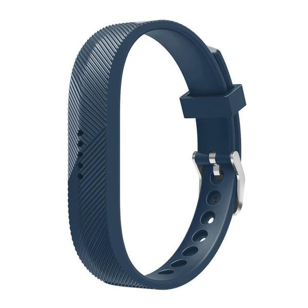 For Fitbit Flex 2 | Grained Silicone Band | Navy