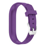 For Fitbit Flex 2 | Grained Silicone Band | Purple