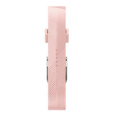 For Fitbit Flex 2 | Grained Silicone Band | Light Pink