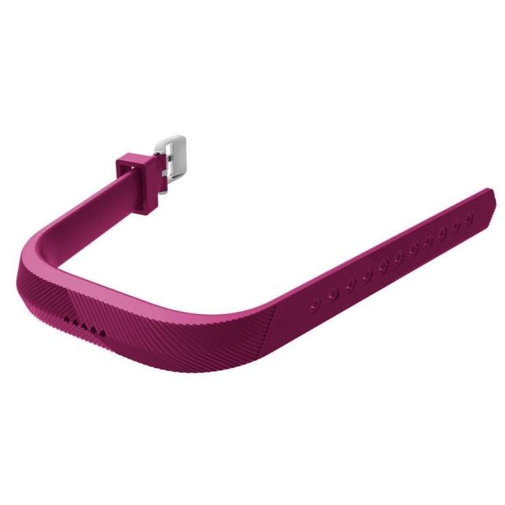 For Fitbit Flex 2 | Grained Silicone Band | Rose Purple