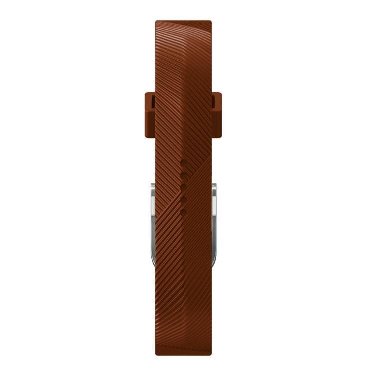 For Fitbit Flex 2 | Grained Silicone Band | Coffee