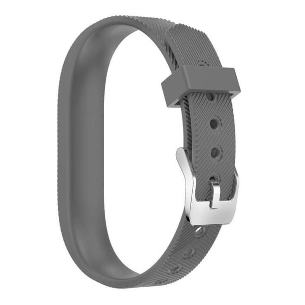 For Fitbit Flex 2 | Grained Silicone Band | Grey