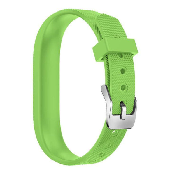 For Fitbit Flex 2 | Grained Silicone Band | Green