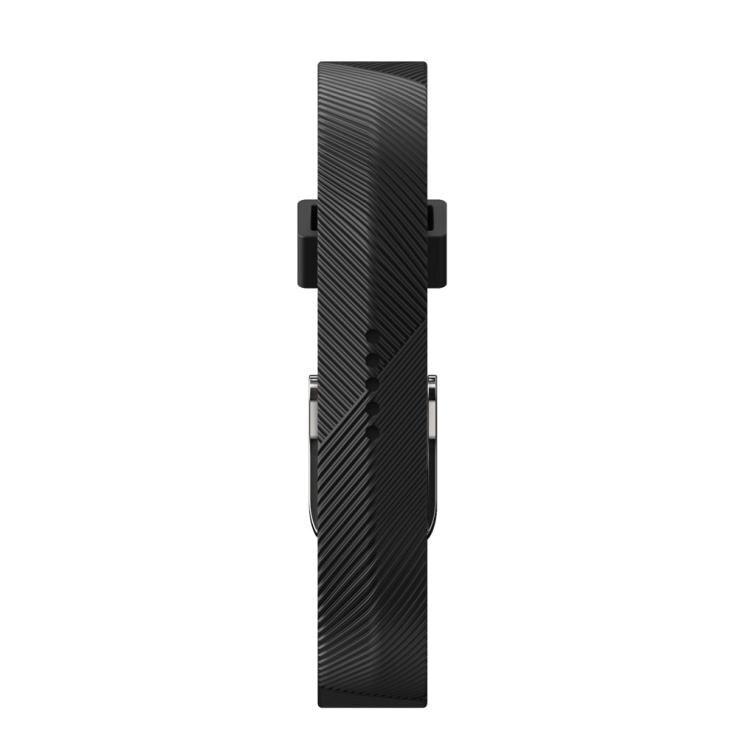 For Fitbit Flex 2 | Grained Silicone Band | Black