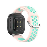 For Fitbit Sense/Sense 2 and Versa 3/Versa 4 | Silicone Sports Band | 15 Colors Available