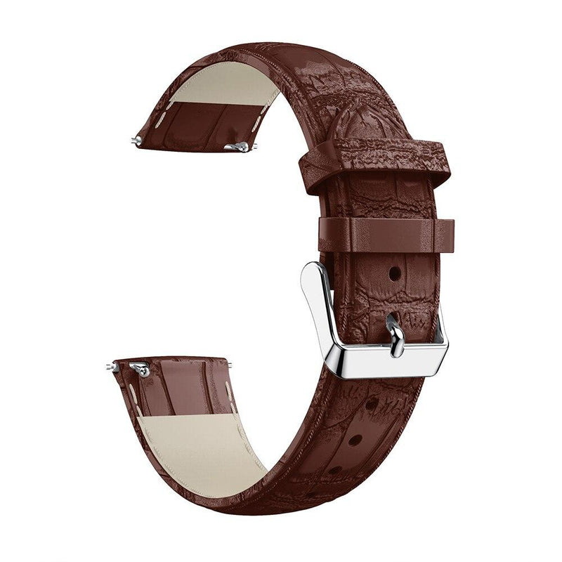 For Fitbit Versa/Versa 2/Versa Lite | Smooth Leather Band | 4 Colors Available