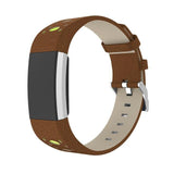 For Fitbit Charge 2 | Smooth Leather Band | 7 Colors Available