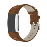 For Fitbit Charge 2 | Smooth Leather Band | 7 Colors Available