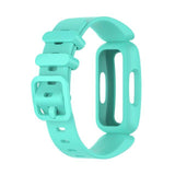 For Fitbit Ace 3 | Mint Green Plain Silicone Band
